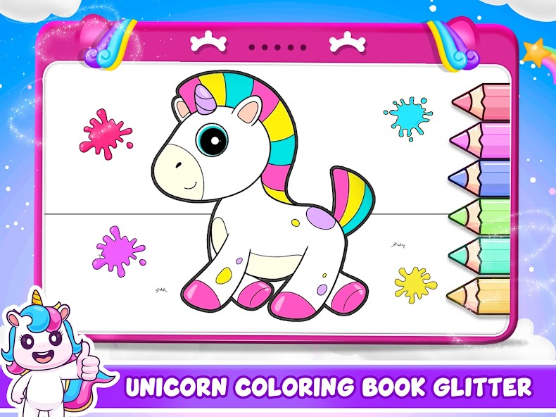 Unicorn Computer - Girl Games