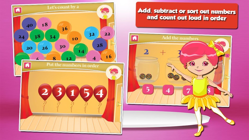 Ballerina Games for Grade 1