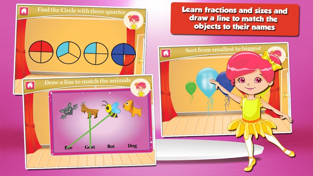 Ballerina Games for Grade 1