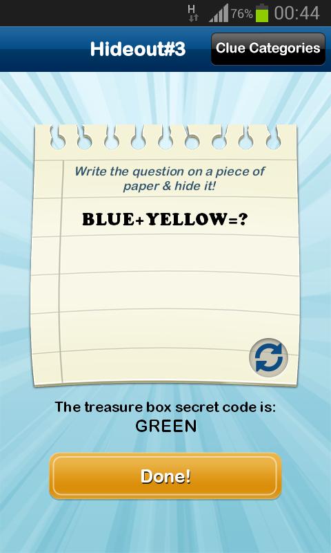 Home Treasure Hunt