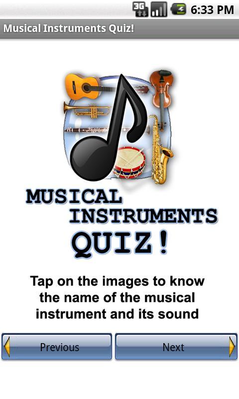 Musical Instruments Quiz!