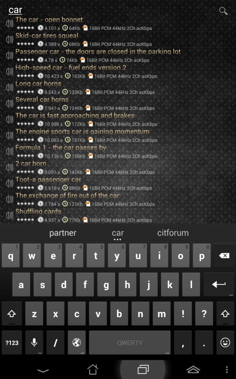 Ringtones and sounds