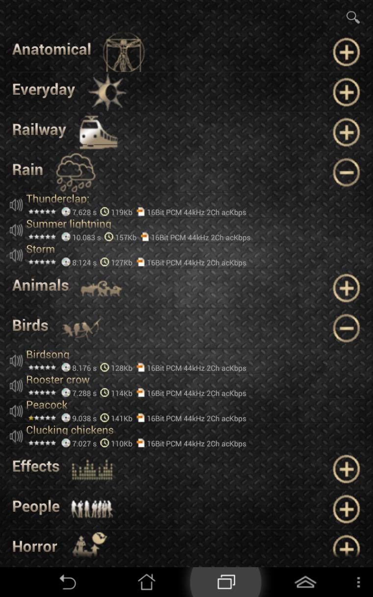 Ringtones and sounds