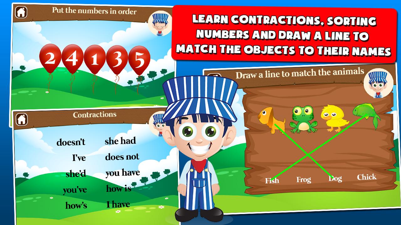 Kids Train Games for 1st-Grade