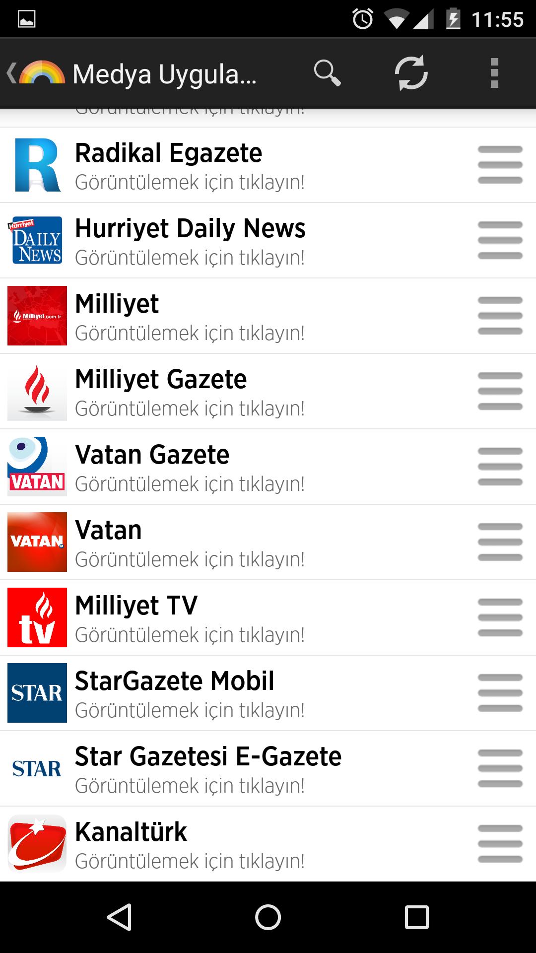 Turkish Media Applications