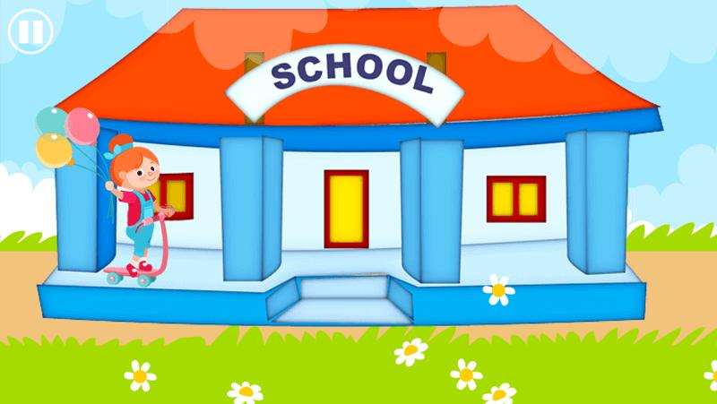 Toddlers learning numbers game