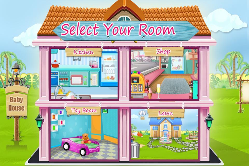 Baby Doll House Adventure Game