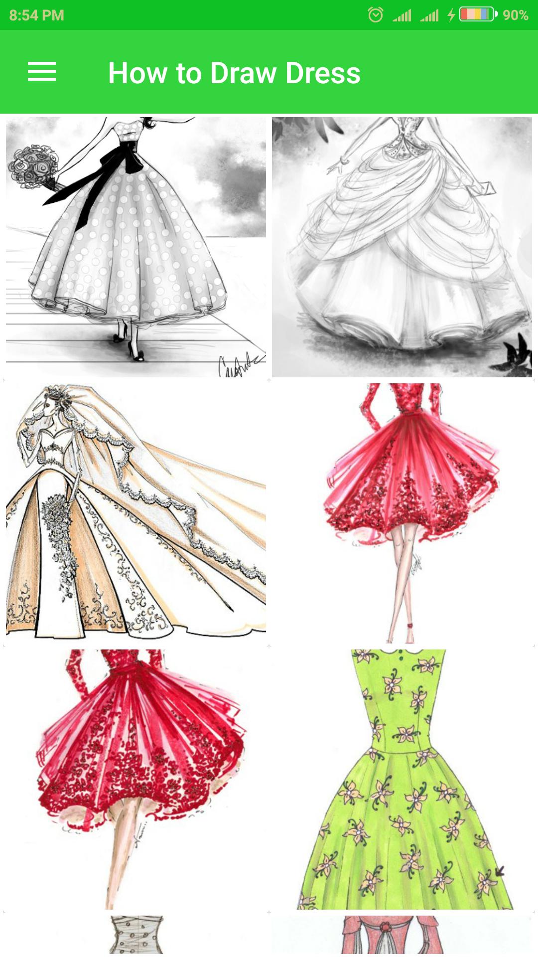 How to Draw Dress