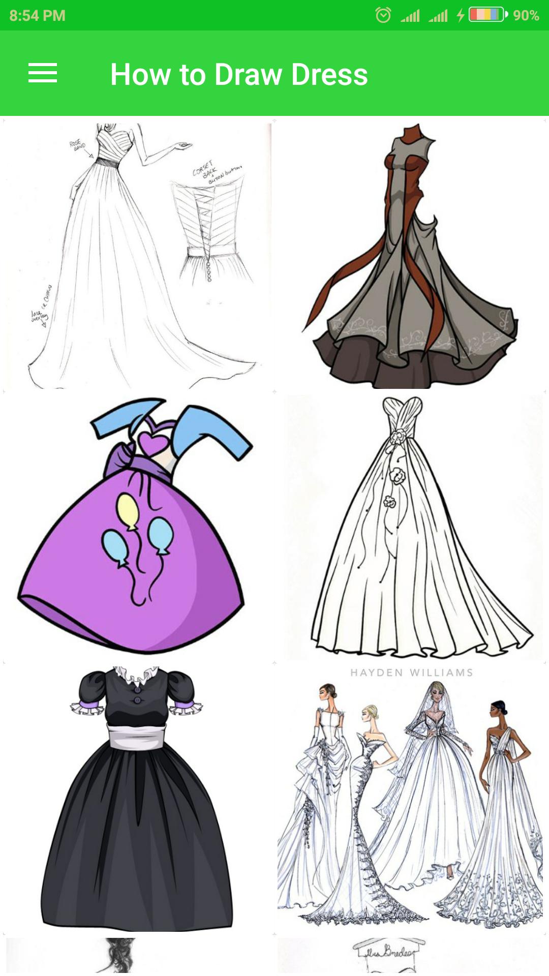 How to Draw Dress