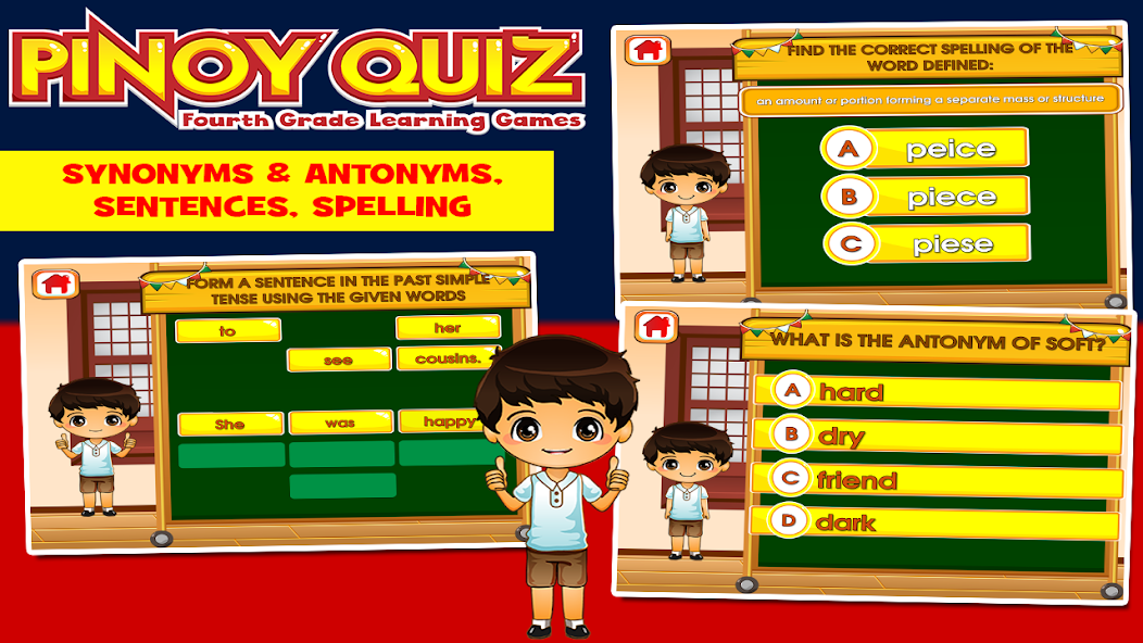 Pinoy 4th Grade Learning Games