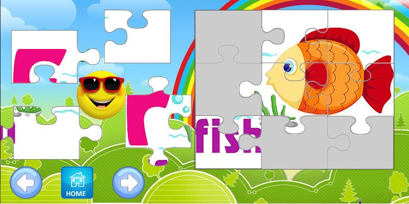 Free Kid Animal Jigsaw