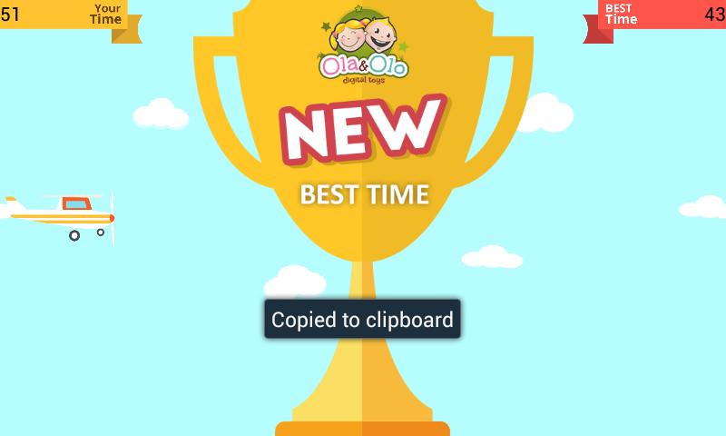 Airplane Game for Toddlers