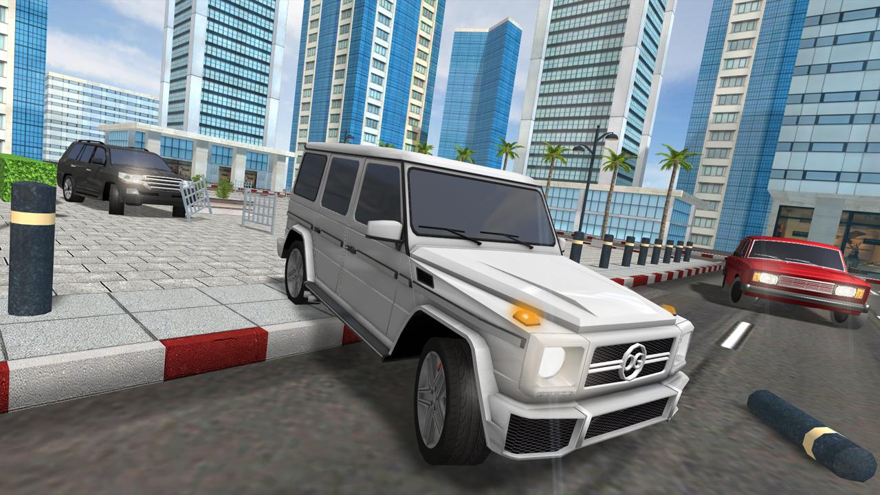 Traffic: Luxury Cars SUV