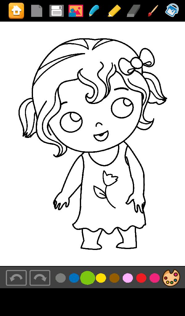 Coloring Babies for Girls