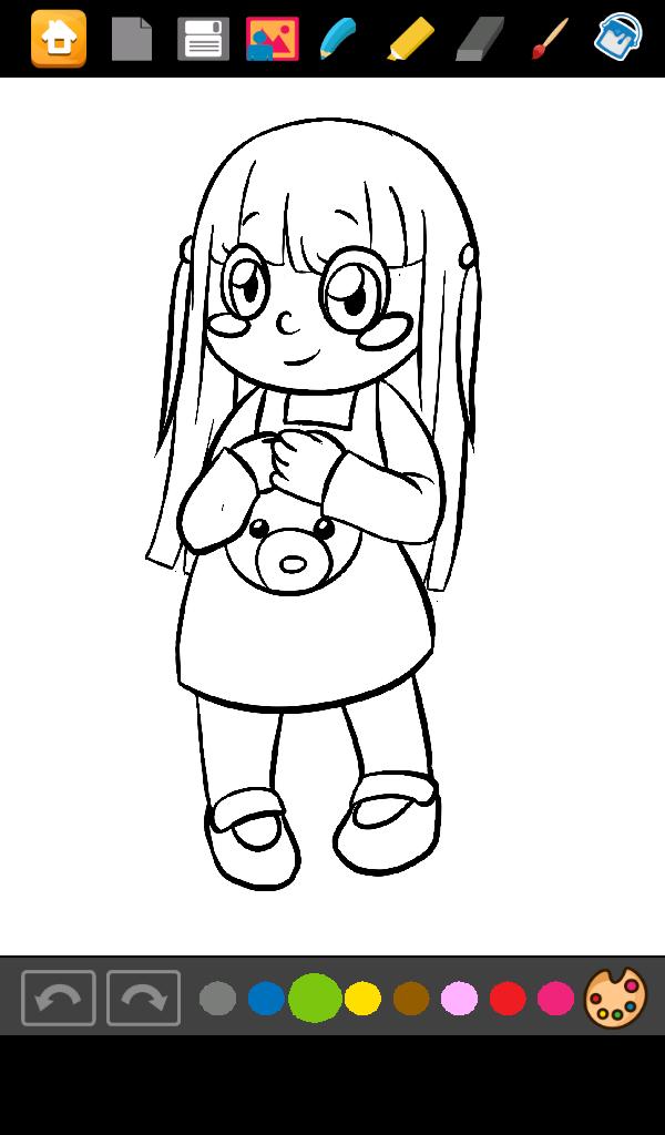Coloring Babies for Girls