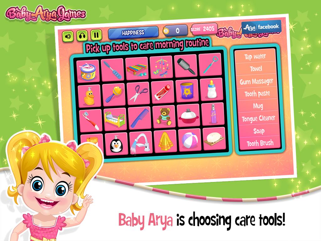 Baby Arya Good Morning