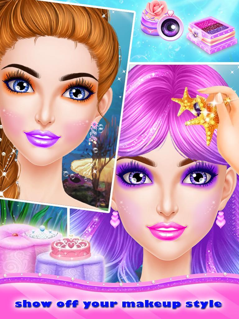 Mermaid Makeup Salon Games