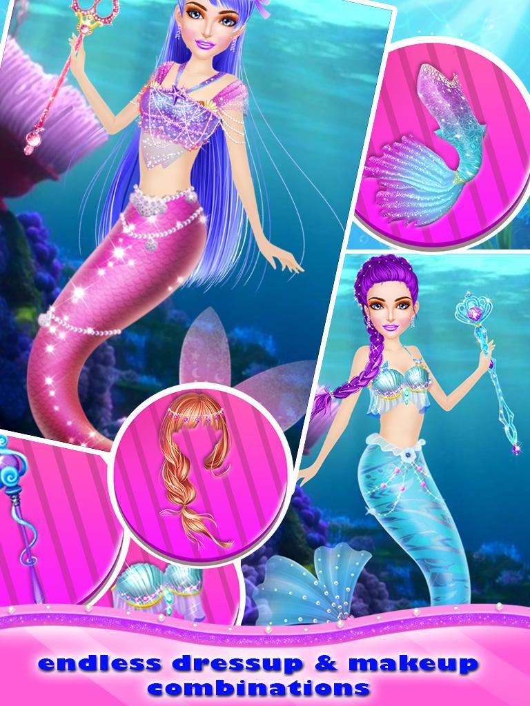 Mermaid Makeup Salon Games