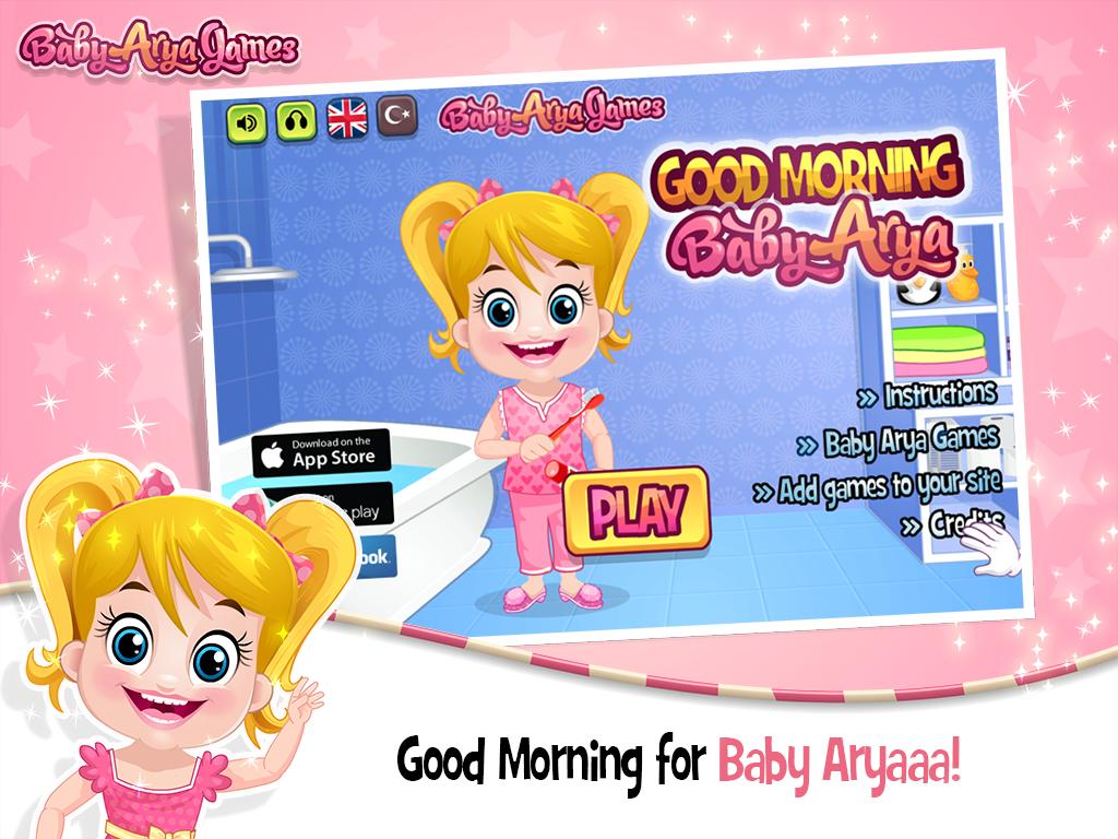 Baby Arya Good Morning