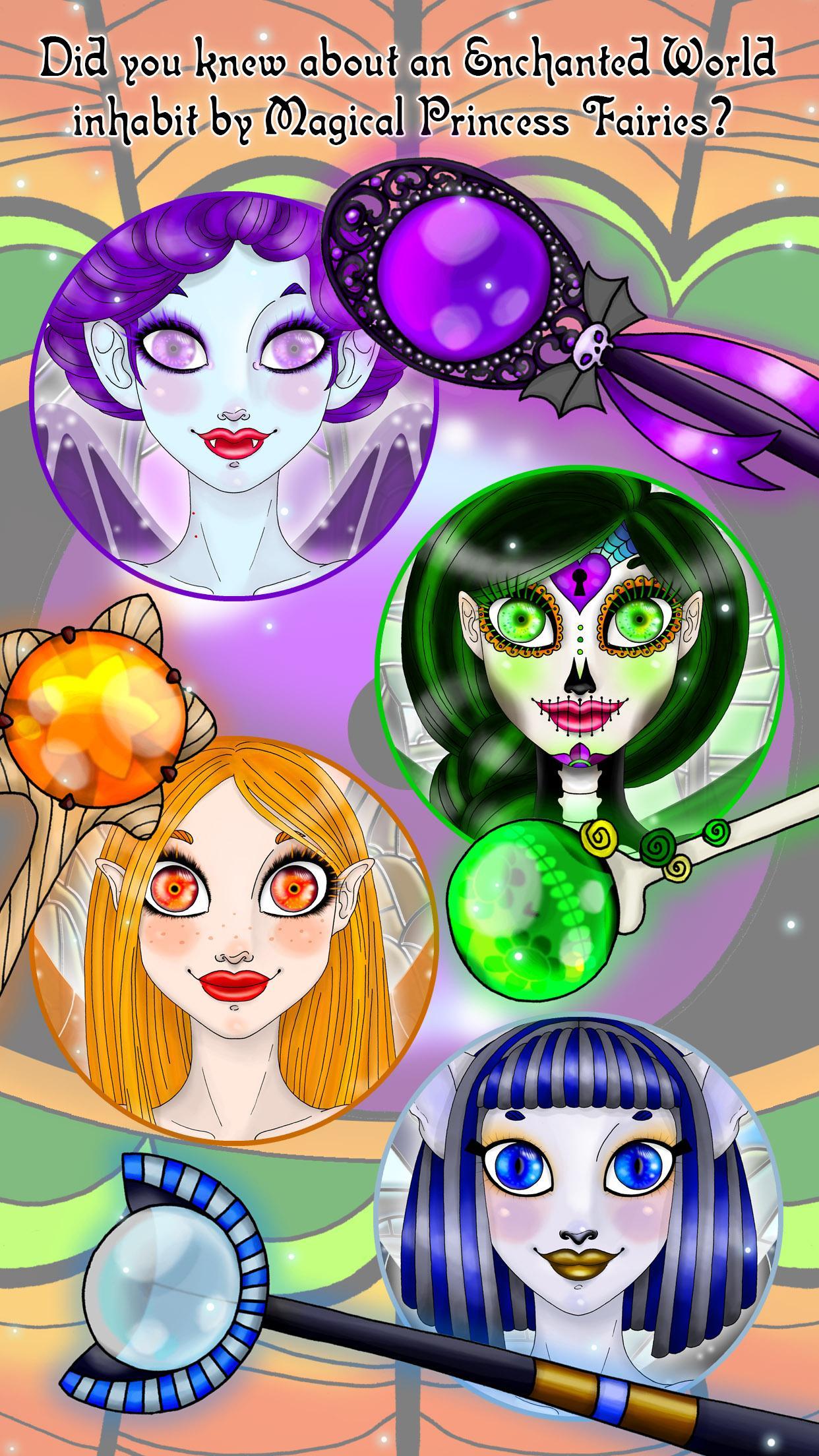 Spooky Princess Fairies