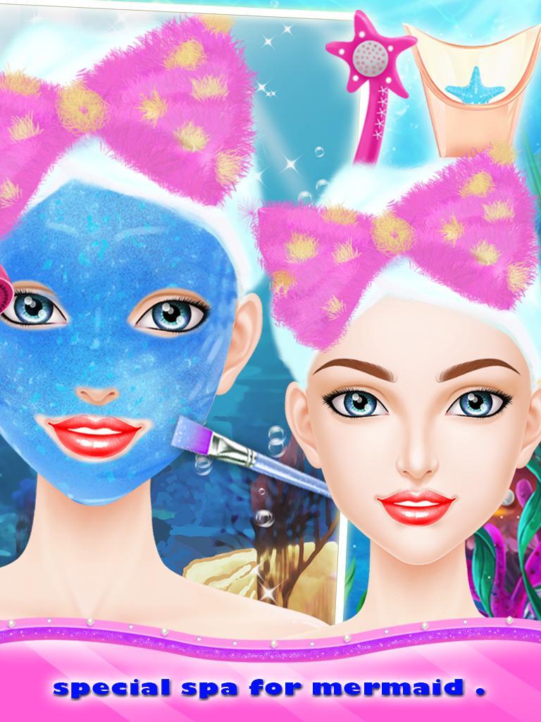 Mermaid Makeup Salon Games