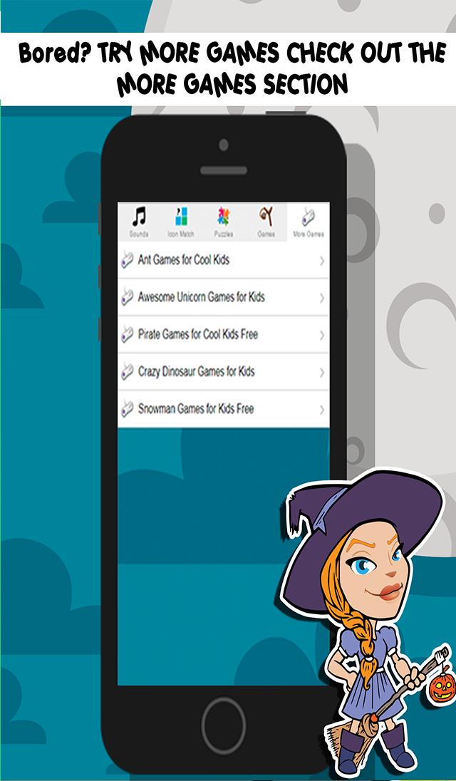 Witch Games for Kids: Bubbles