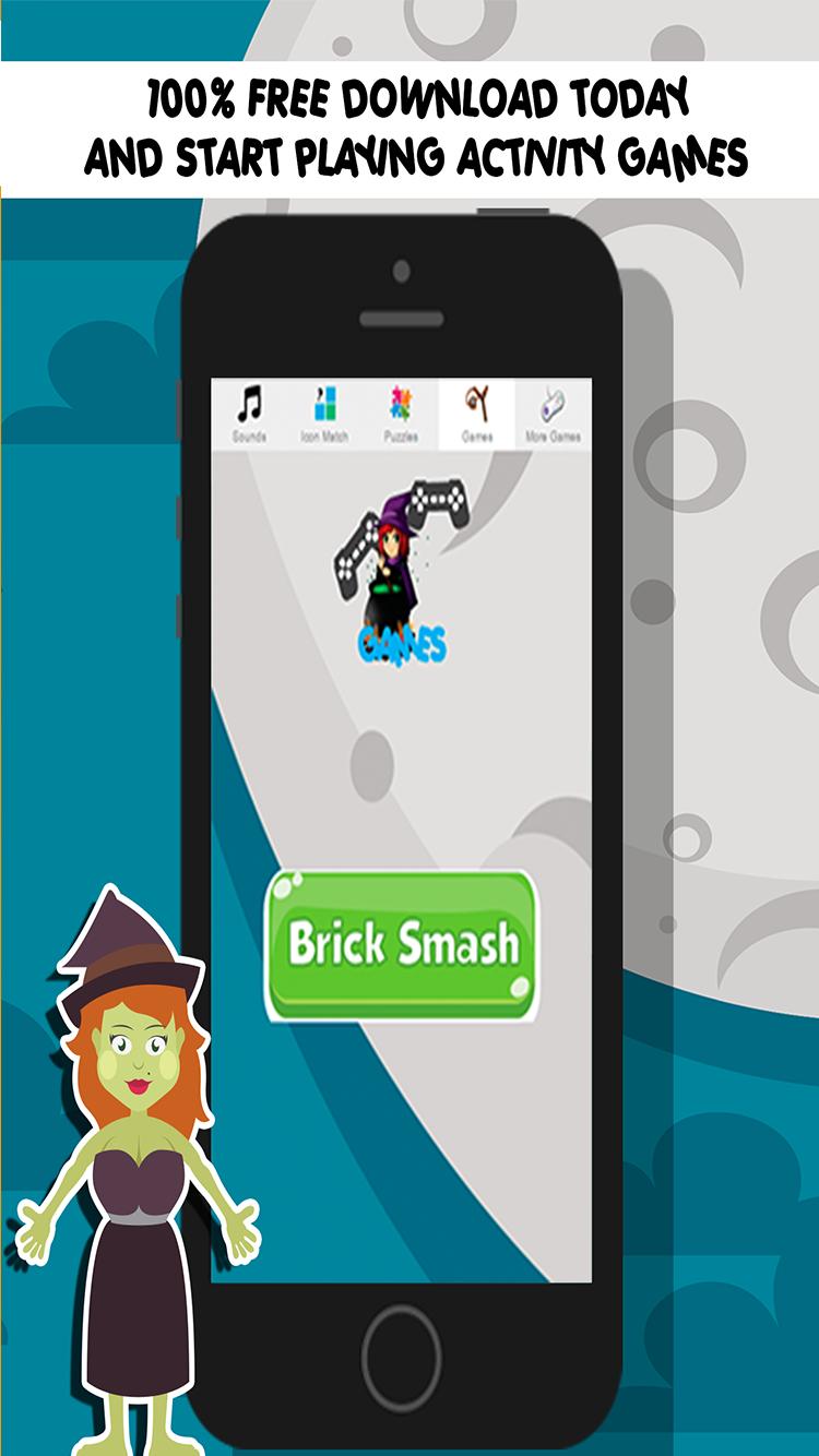 Witch Games for Kids: Bubbles