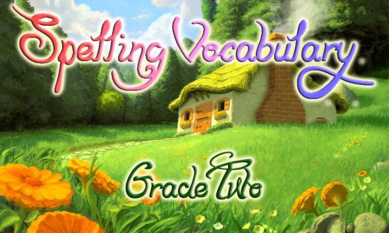 Vocabulary Spelling 2nd grade
