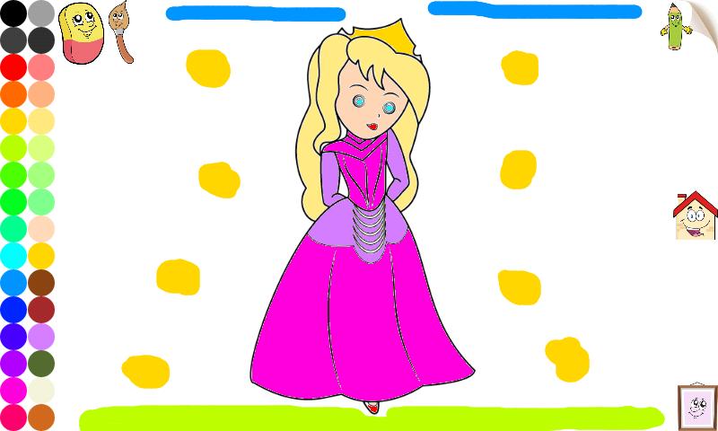 Princess Coloring Games Girls