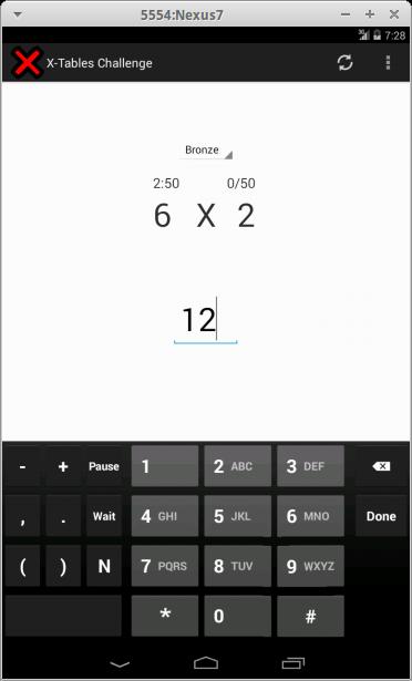 X-Tables Challenge (KS2)