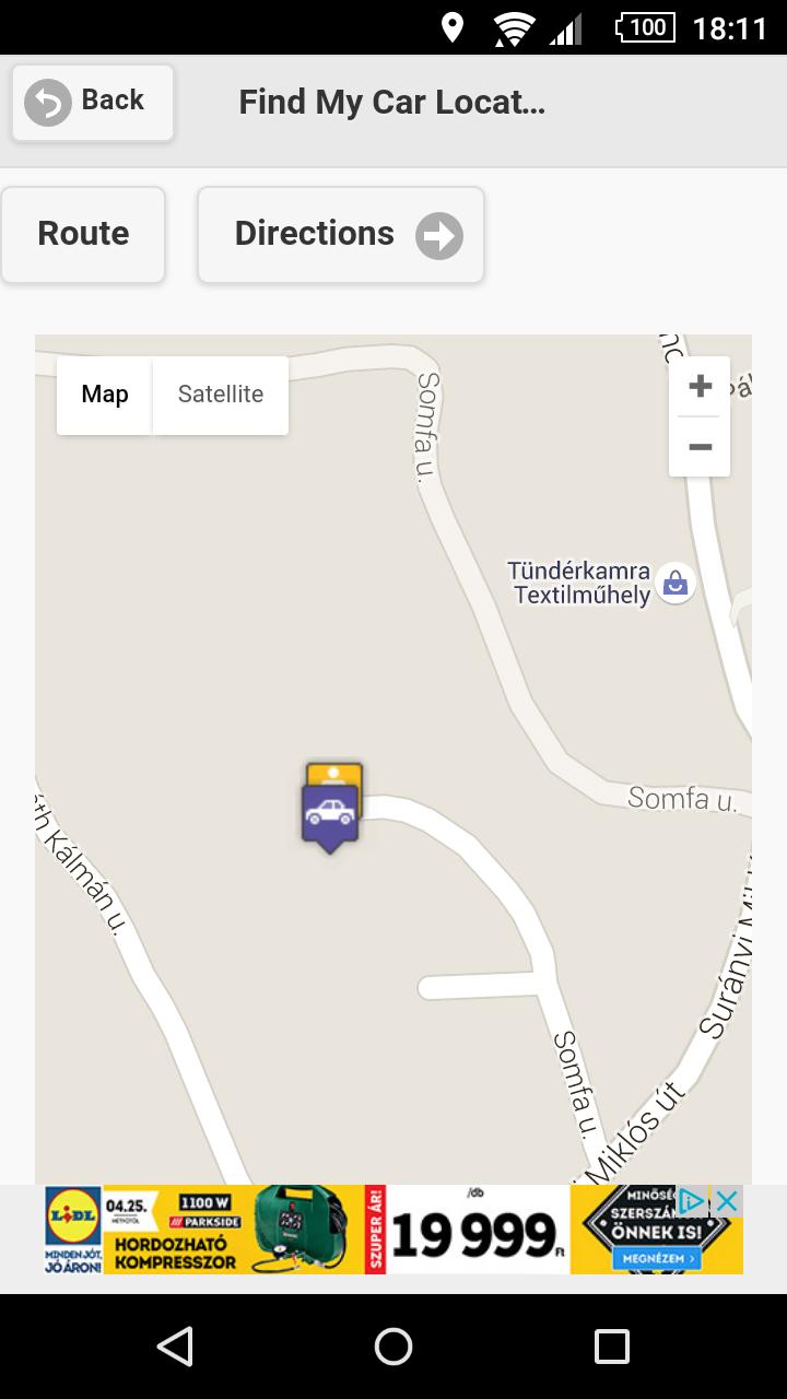 Find My Car Locator