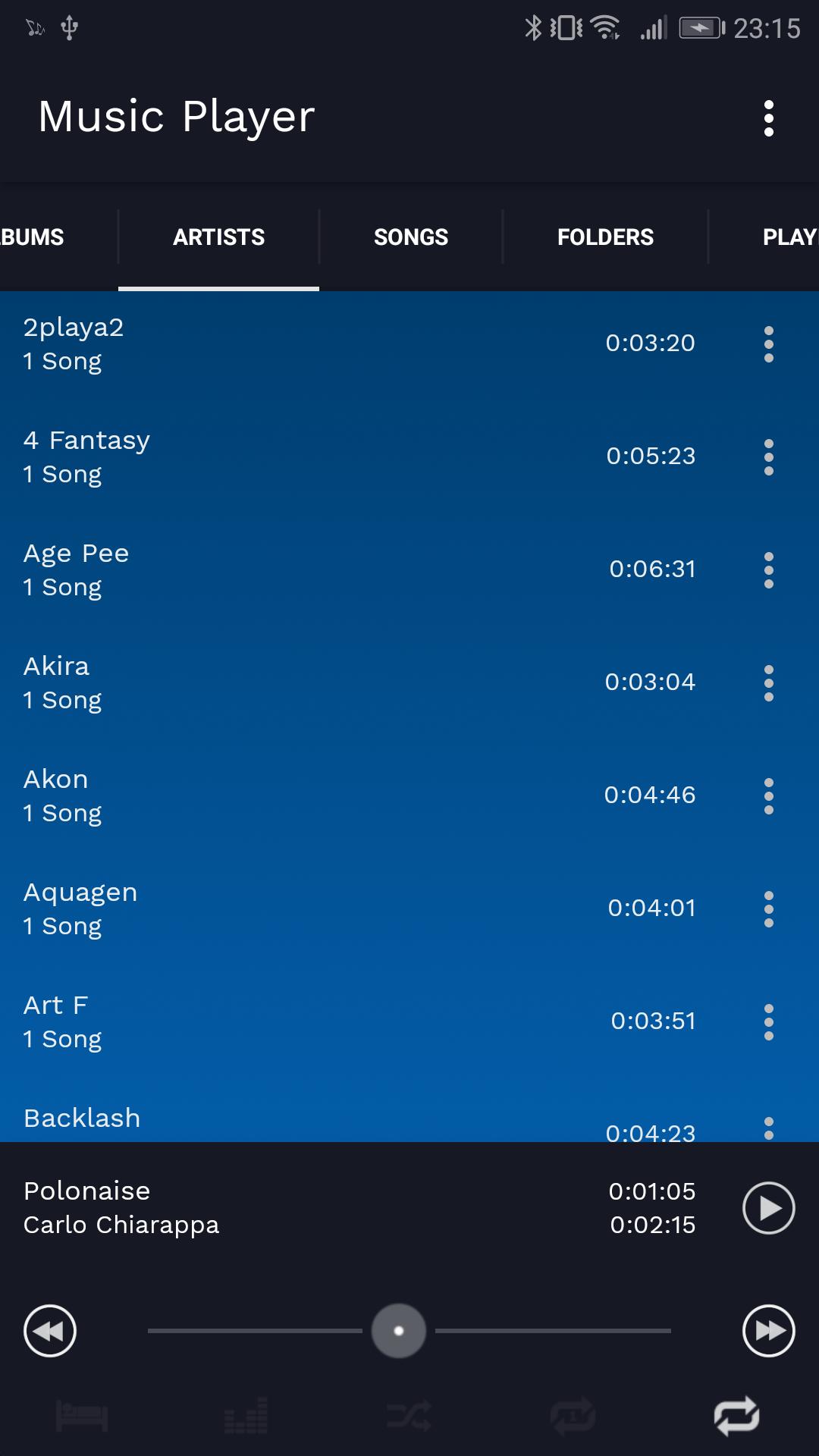 Free Folder Music Player