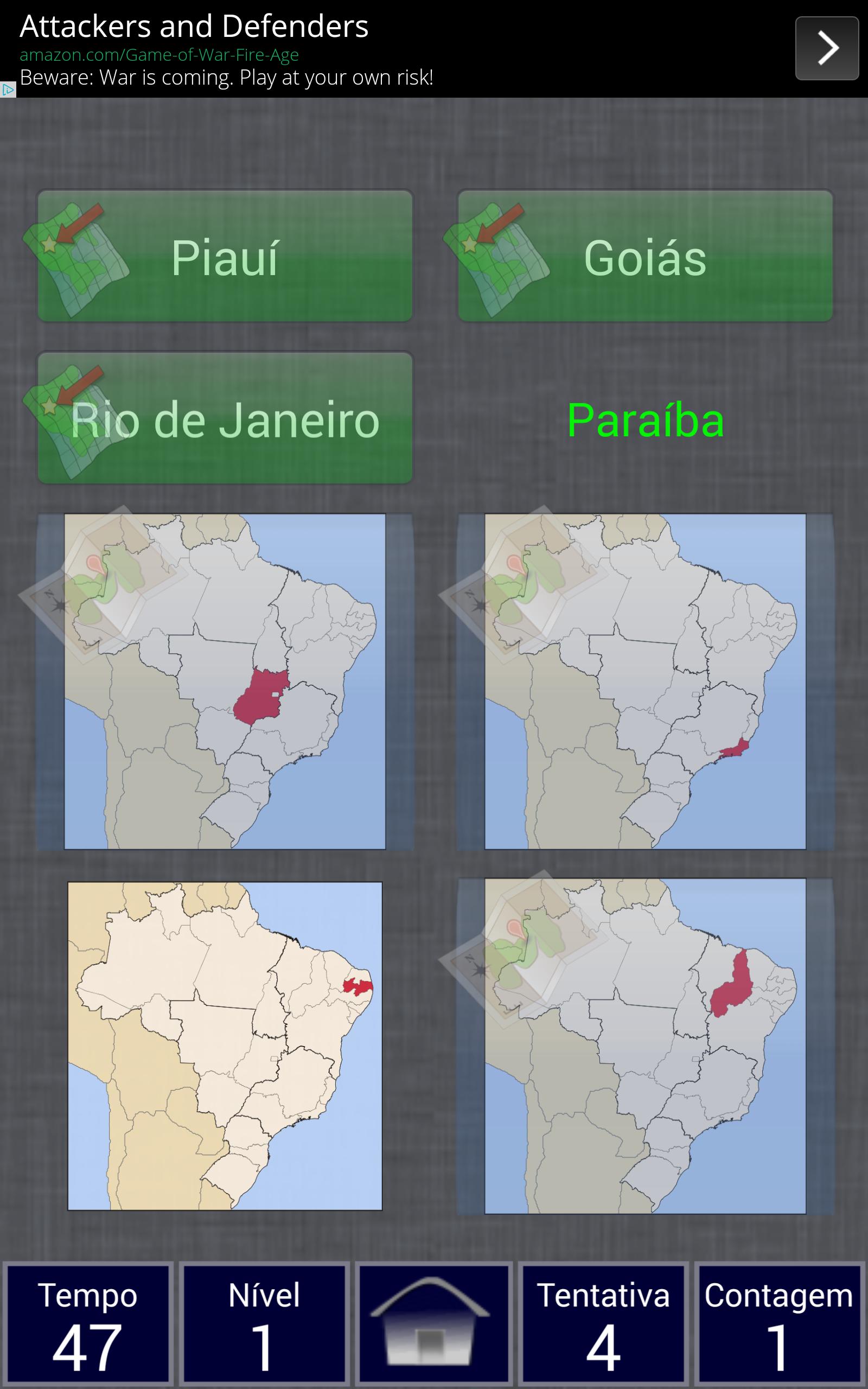 Brazil Geography Match FREE