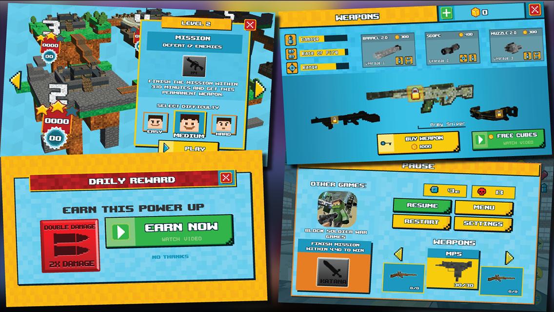 Block Ninja Mine Games