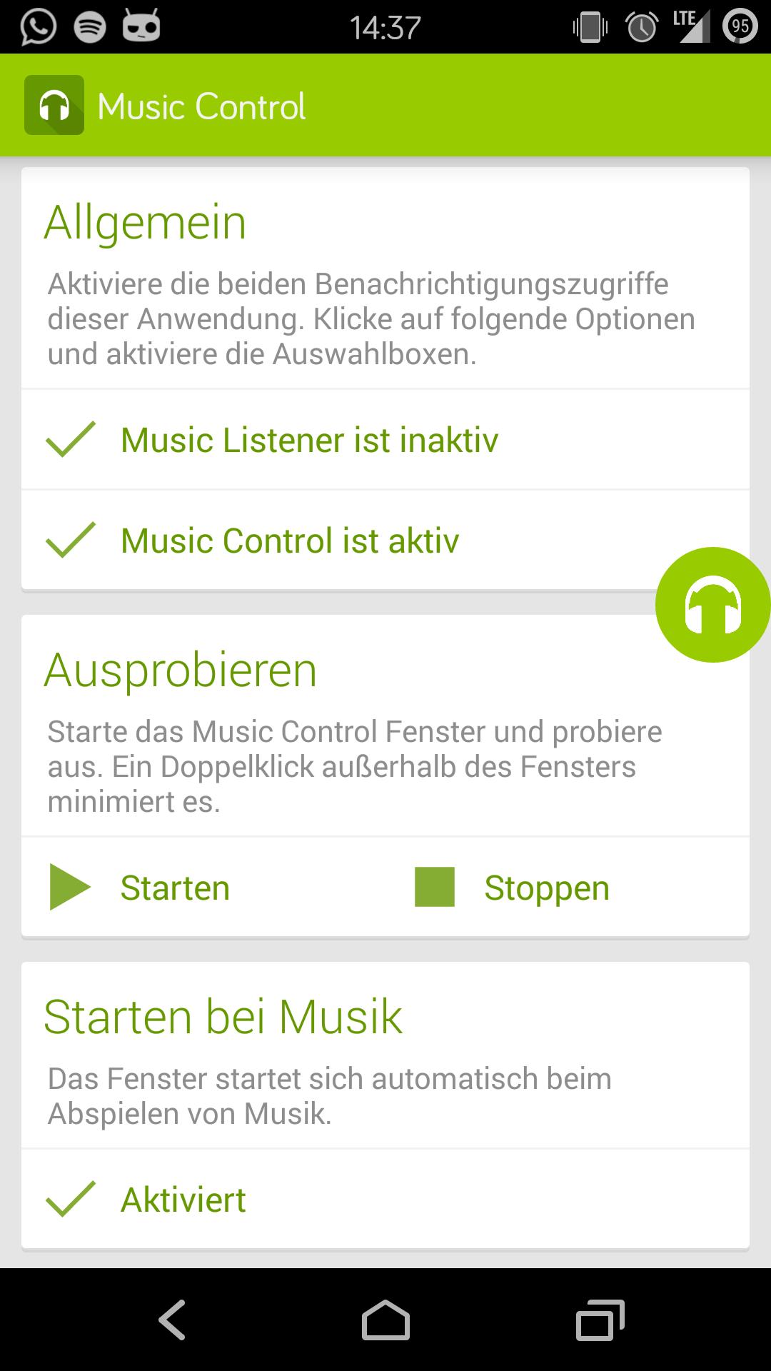 Music Control
