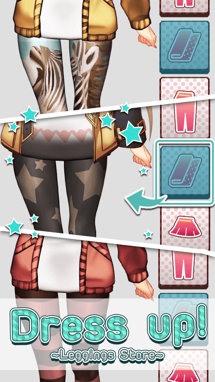 Leggings Design-Girl dress up