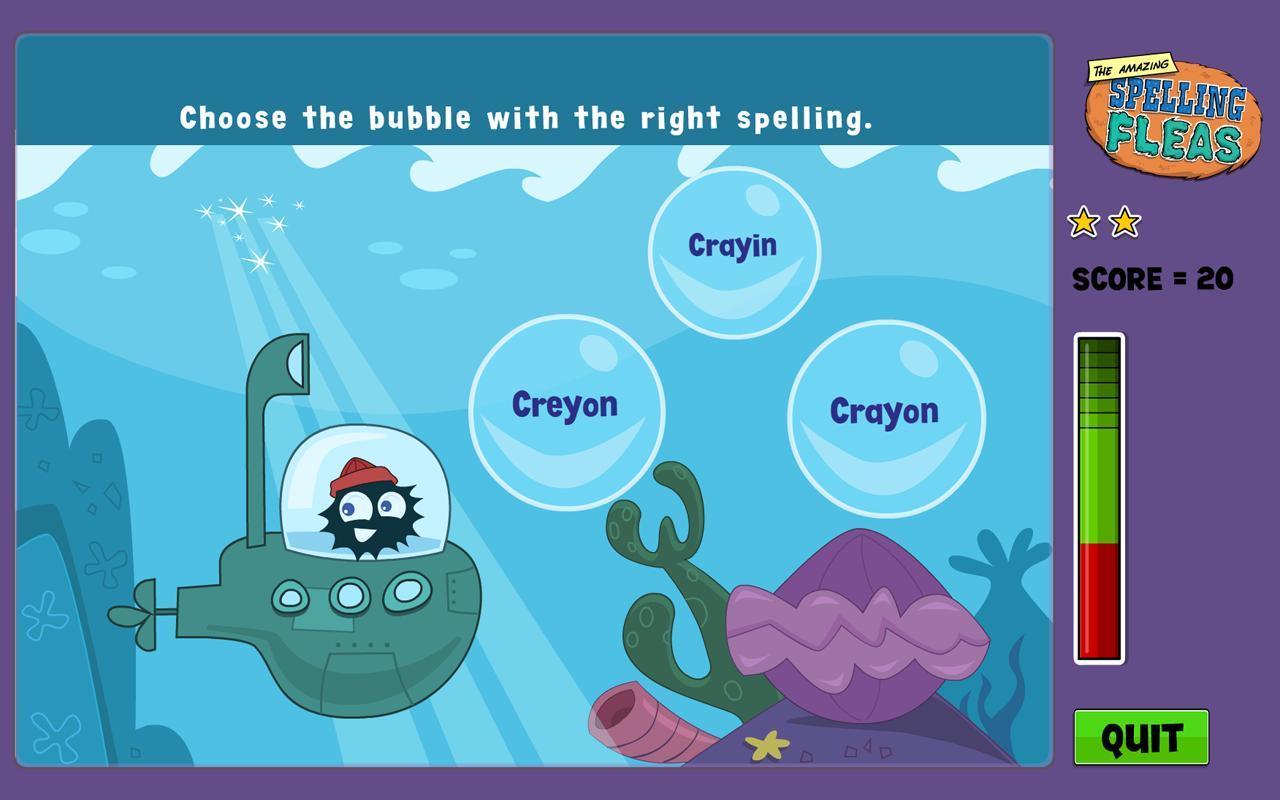 TVOKids Spelling Fleas