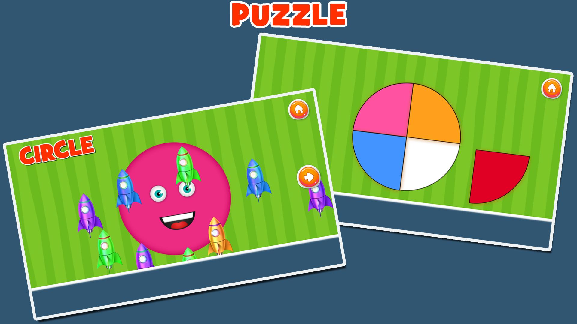 Shapes Puzzles for Kids