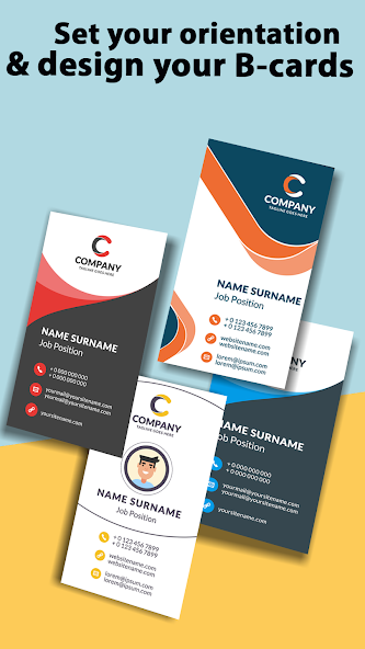 Business Card Maker, Visiting