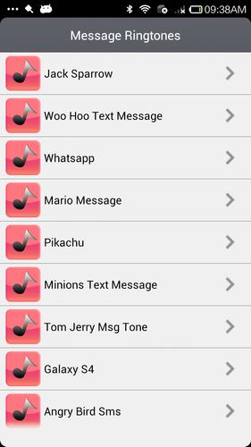 Message Ringtones