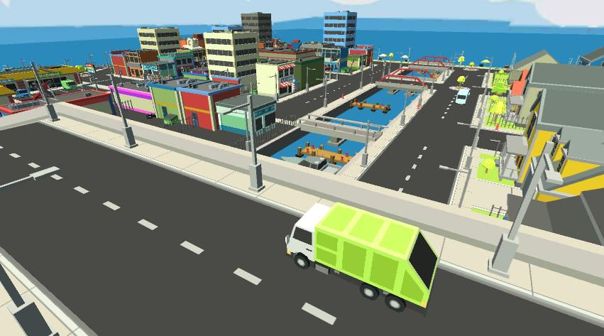 Cube Car Craft Simulation - 3C