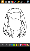 Girl Hair Coloring Games