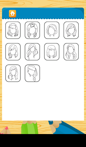Girl Hair Coloring Games