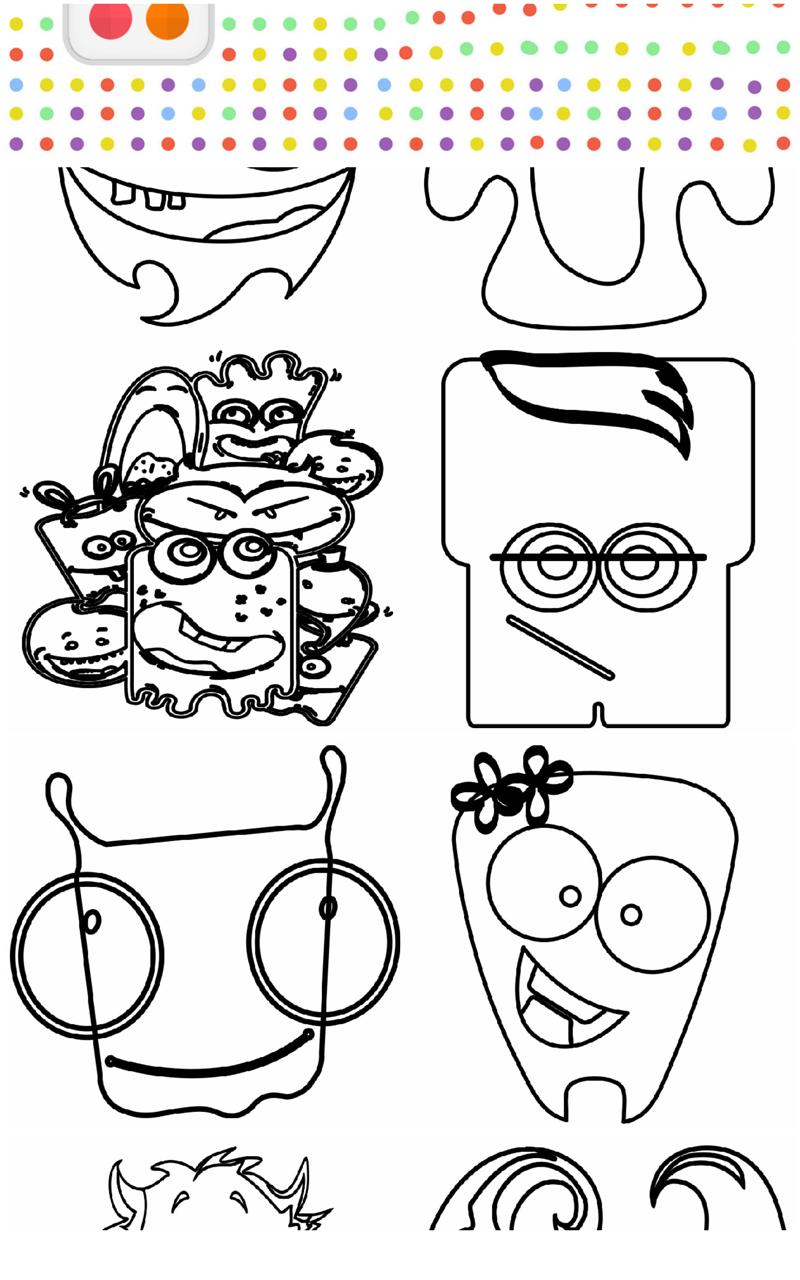 Monster Coloring Book