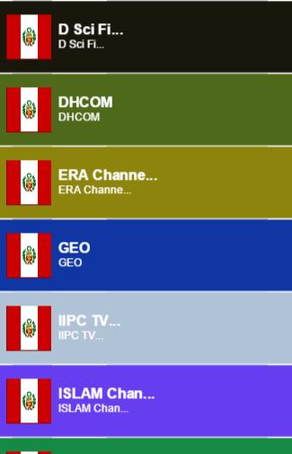 Peru TV Channel Info