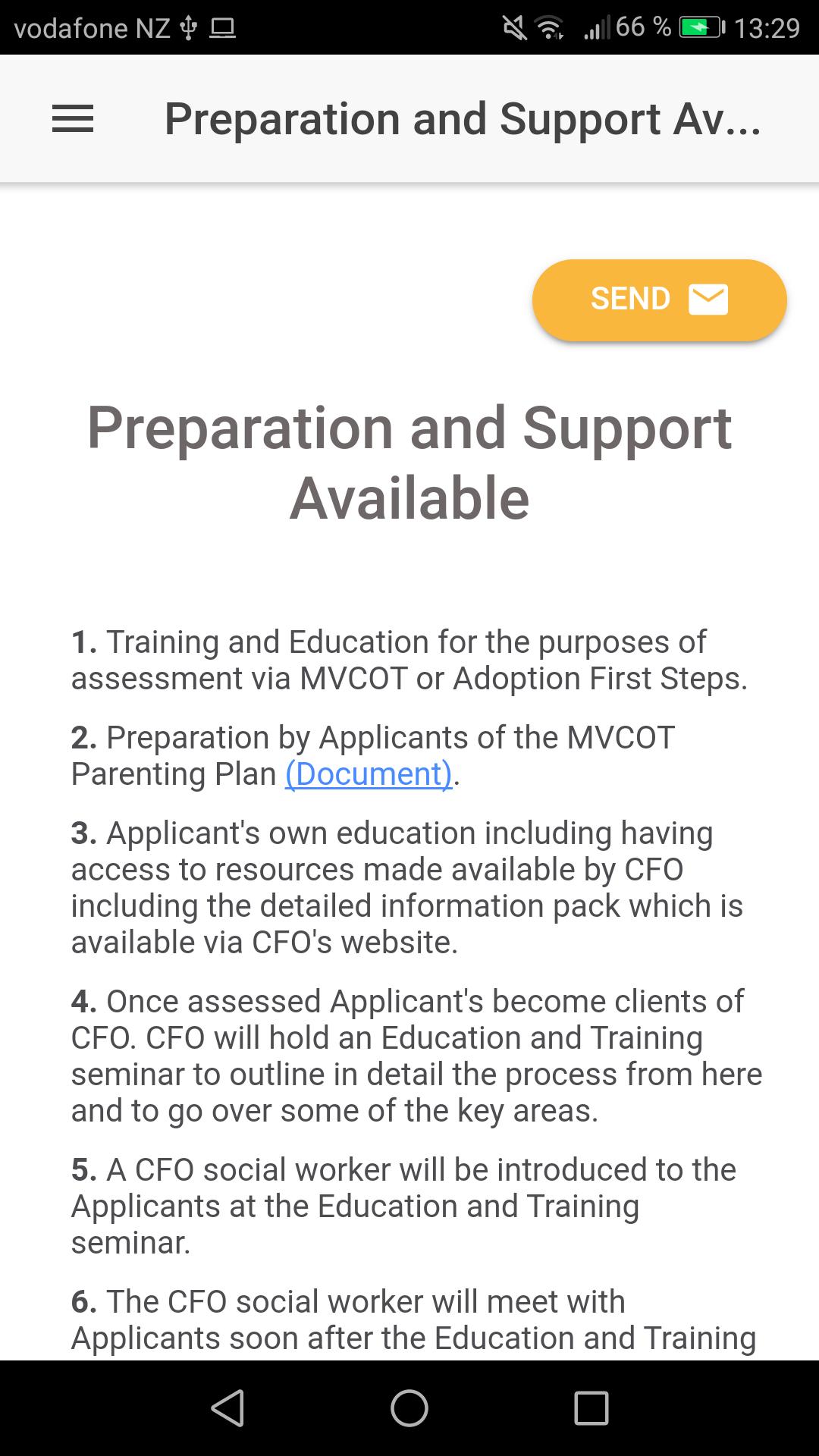 CFO Adoption Resources