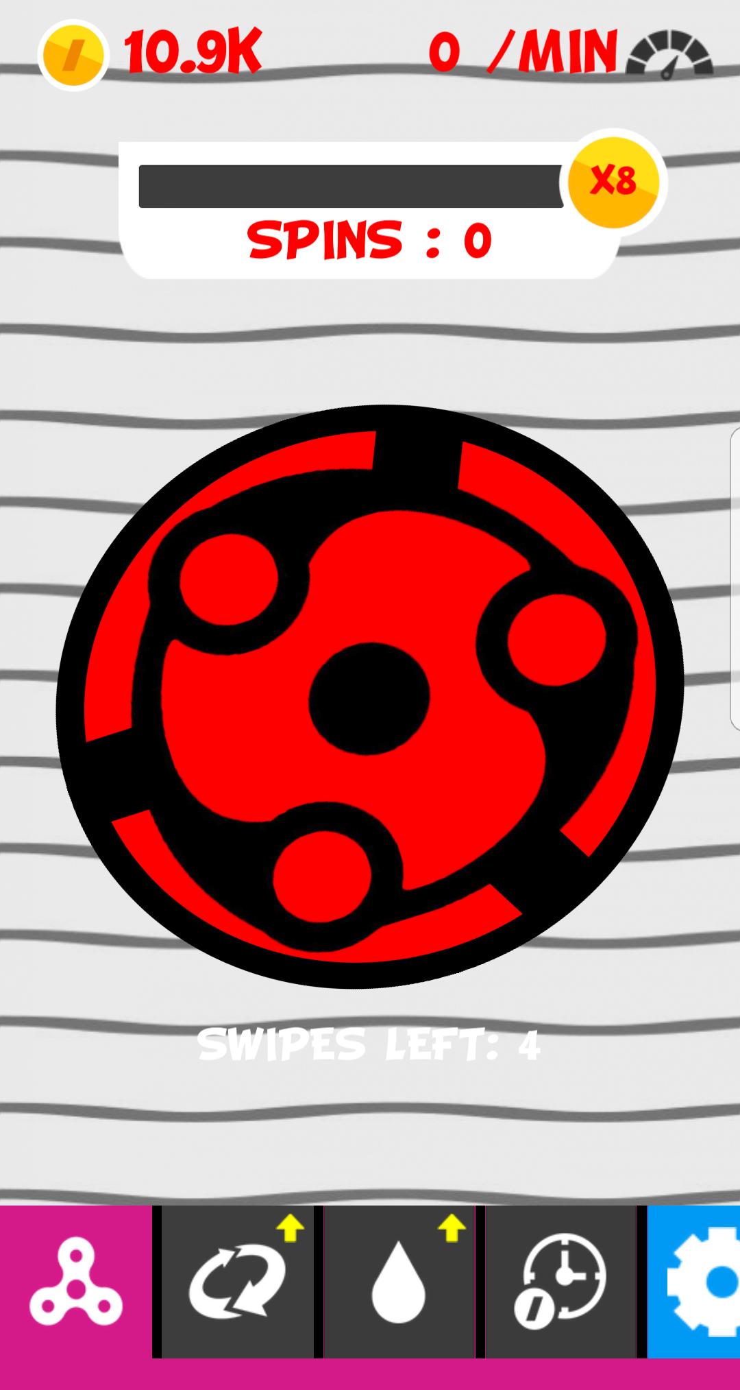 Sharingan And Rasengan Spinner