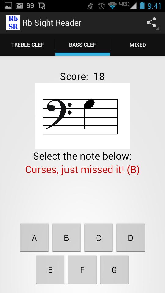 Rb - Sight Reader