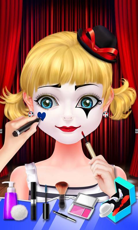 Mime Show Girl - Costume Party