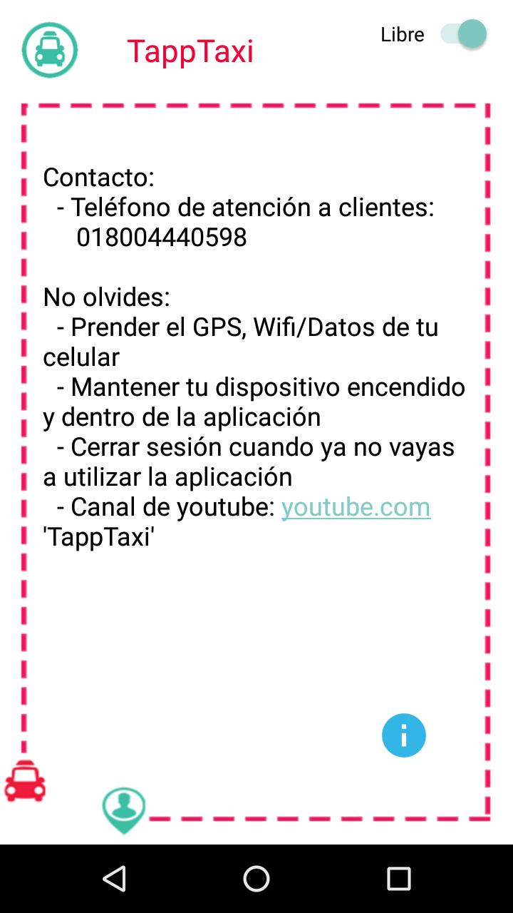 TappTaxi Conductor